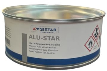 Sistar Alu-Star Stucco Poliestere con Alluminio kg 1