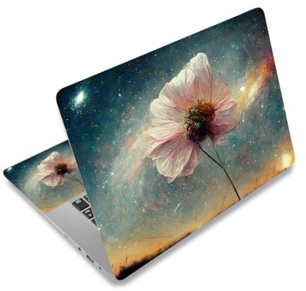 Laptop-Aufkleber, Aufkleber für 12 Zoll, 13 Zoll, 13,3 Zoll, 13,3 Zoll, 14 Zoll, 15 Zoll, 15,4 Zoll, 15,6 Zoll, Laptop, Netbook, Vinyl, Kunst, Aufkleber, Notebook-PC-Schutz (2 Handgelenkpolster im