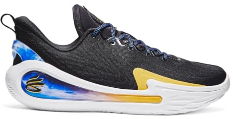 Under Armour Scarpe da basket da uomo Curry 12 Gravity per adulti, nero, blu, bianco., 45 EU