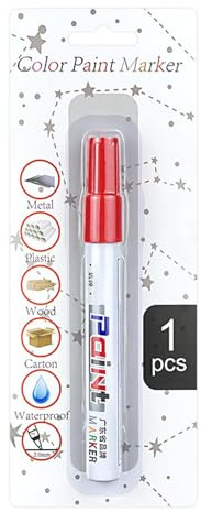 Marcador de neumáticos – Marcador de pintura para neumáticos de coche, juego de bolígrafos de pintura impermeable para automóviles, imprimaciones automotrices de secado rápido, herramienta