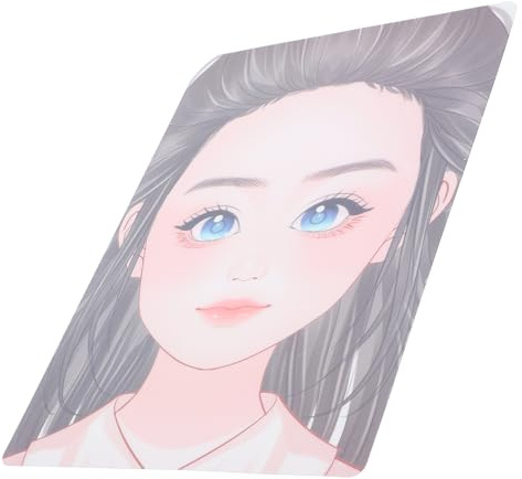 Angoily Schminkbrett Kinder 1Stück Wiederverwendbares Gesichtsübungstool Vielseitige Vorlage für Make Up Übungen Waschbar Kunststoff für Kinder und Anfänger