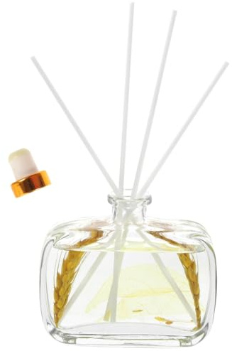UKCOCO Diffusori Oli Essenziali Fiori Secchi Bastoncini di Rattan per Olio Aromatico Diffusore di Fragranza per Casa e Ufficio per Aromaterapia e Profumazione Ambientale