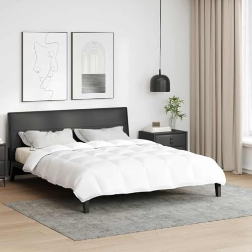 Generico Piumone Bianco 240 x 260 cm Piuma,Biancheria,Lenzuola e Coperte,Trapunte e piumini-42007650