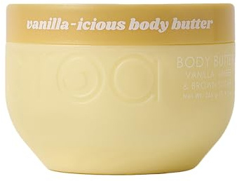 Ciroa Beauty Vanilla-icious Body Butter 265g – Moisturising Shea Butter Body Cream for Soft, Smooth Skin, Vegan & Cruelty Free
