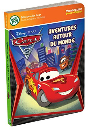 Leapfrog - 82016 - Jouet Premier Age - Livre Lecteur Scout et Violette / Tag junior - Cars 2