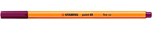Stabilo Point Fineliner, 88 - 0,4 mm, Einzelstift, Violett