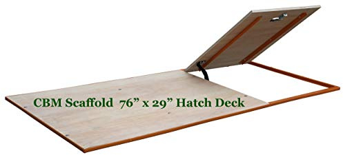 CBM Scaffold MFS Steel Framed Wood Deck 67 x 29 AKA Baker, Utility, Perry (w/Hatch)