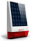 Wolf Guard JD-W06 Solaralarmanlage, 433 MHz Outdoor-Blitz-LED-Solarblitz, 110 dB Live-Sirene