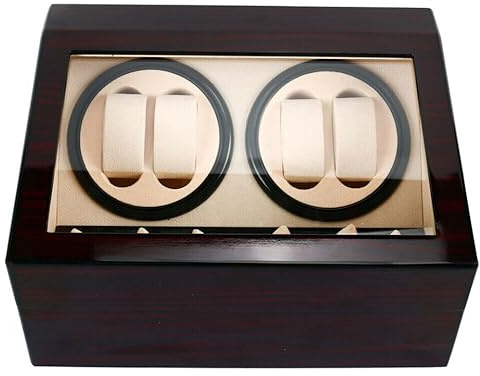 Automatik Uhrenbeweger Uhrenbox 4+0/4+6 Luxuriöser Uhrenbeweger Watch Winder Box Elektrische Rotierende Uhrenaufbewahrungsbox