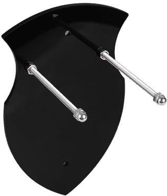 DONGKER Schwerthalter, 1 Stuck Acryl Schwert-Wandhalterung, Axthalter, Vertikales Display Hanger Wall Mount für Schwert, Dolch, Axt, Schlüsselklinge