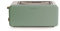 CREATE/TOAST RETRO XL/Grille-pain Verde Sauge / 6 niveaux de puissance, tiroir ramasse-miettes, thermostat, décongélation, réchauffage, 2 fentes pour tranches larges, 1500W