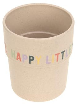 LÄSSIG Tazza per bambini Tazza da bere per bambini Stoviglie per bambini senza melamina, senza BPA, per lavastoviglie e microonde/Mug Happy Fruits Cherry