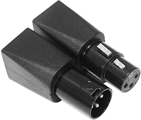 Persistence Adapter-Sets für RJ45-Stecker, RJ45 Ethernet auf 3-polige XLR-Buchse und Stecker, 3-polig, 1 Paar