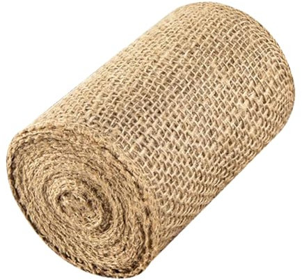 ORFOFE 5m Natürliche Jute Baumschutz-Bandage Wiederverwendbarer Atmungsaktiver Baumschutz Für Frost Sonnenschutz Einfach Anzubringen Vielseitig Für Baumstamm-Schutz Und Pflanzenschutz Im