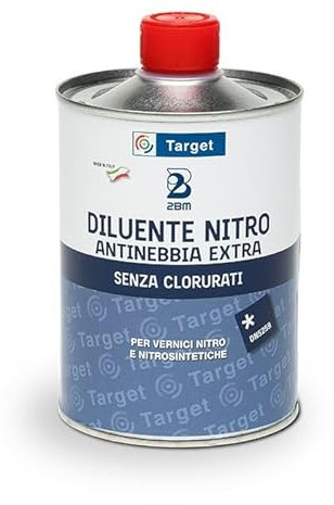 La zappa Diluyente nitro, antiniebla para esmaltes y barnices de nitrocelulosa, nitroacrílicos y nitrosintéticos (5 litros)