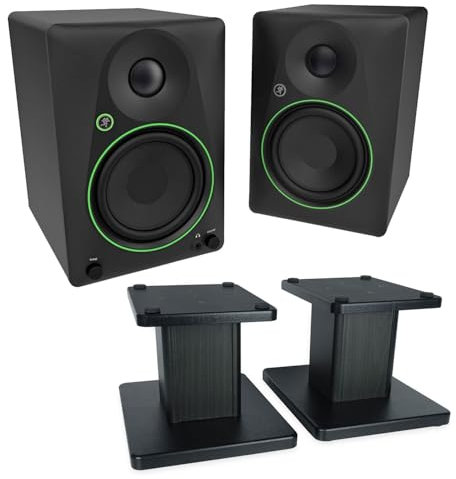 Mackie CR5BT Moniteur de studio actif 2 voies haut-parleur Bluetooth avec support Keepdrum