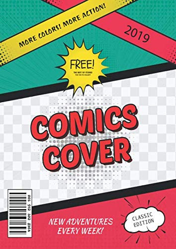 Blanko Comic Buch zum selber zeichnen: 100 Seiten mit leeren Comic Rastern zum selberzeichnen - hochwertiges dickes Zeichenpapier - Comics und Cartoons malen
