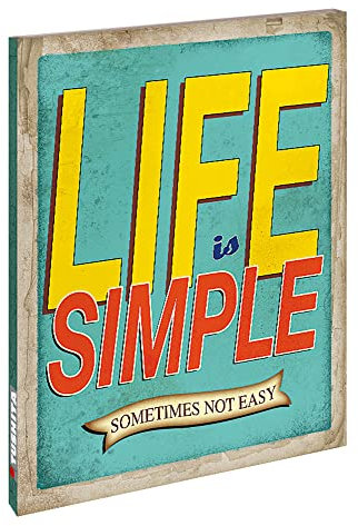 Life is simple: Blankbook (Blankbook (RB906))
