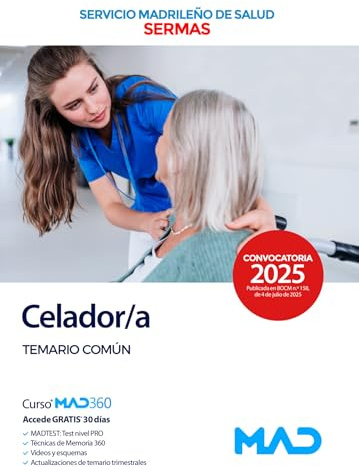 Celador/a del Servicio Madrileño de Salud. Temario común