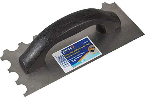 Economy Tile Trowel 20mm U Notches