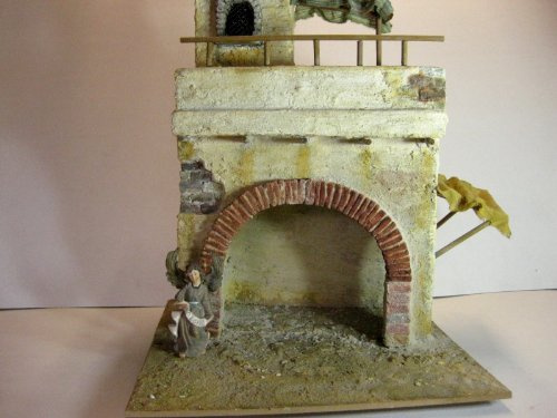 Orientalische Krippe Galiläa, Bausatz, KRIPPENSTALL