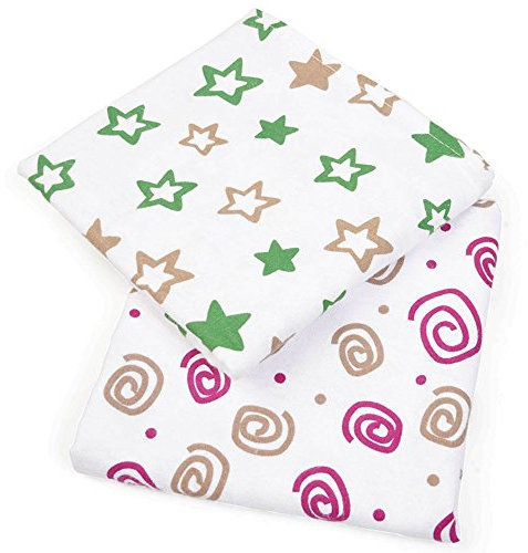 Grünspecht 561-V1 Moltontücher, 2er Pack