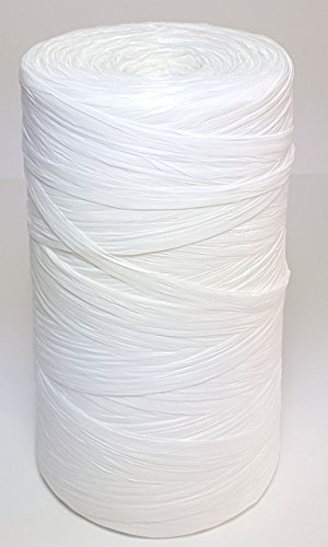 Raphia Rafia Rolle, weiß, 200 m