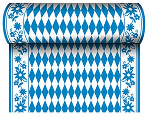 PAPSTAR Tischläufer Bayrisch Blau, (B)400 mm x (L)24 m