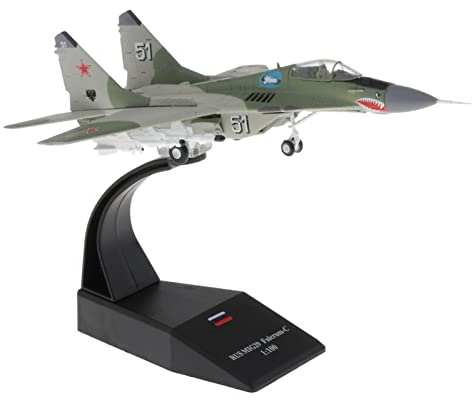 Harilla 1:100 aus aus Militär Flugzeug Militärflugzeug Modell Flugzeugmodell Ornament Geschenk MIG-29