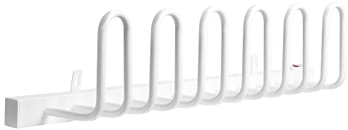 HOMCOM 3 Pairs Electric Shoe Dryer, Wall Mounted Shoe Warmers with Constant Temperature for Boots, Leather Shoes, Socks, White