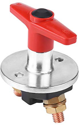 Interruttori Batteria per Autoveicoli 12V-60V Interruttore di Interruzione Batteria a Chiave Fissa Universale per Auto Scollegare L'isolatore di Alimentazione