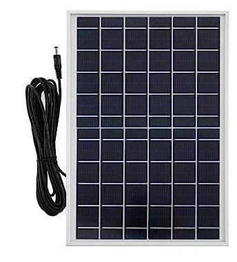 DELURA Portable Solar Generator Outdoor Power Mini Solar Panel Lead-acid Battery Charging LED Lighting System Waterproof and Durable (Color : Green)