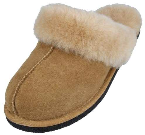 HAFLINGER Lammfell Hausschuhe North Star Filzpantoffel