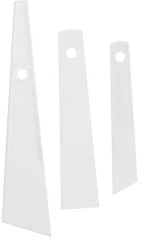 DIYEAH 6pièces Outils De Colle Cuir Applicateurs Pour Cuir Spatules Manuelles à Peinture Et Colle