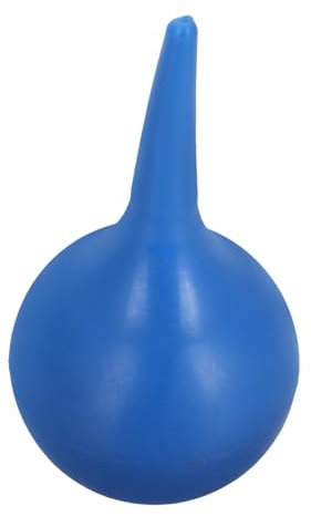 MOLUCKFU Lavaorecchie in Gomma Bulbo Da Strumento Per Rimuovere Cerume e Lavaggio Auricolare Mano Adatto Per Adulti e Ragazzo Ragazza Blu