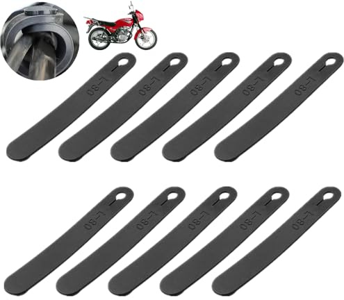 10 Pcs Rubber Cable Ties Cord Organizer Straps for Wire Management, Motorcycle ClutchLine Brake Ties for Travel Home Accessories
