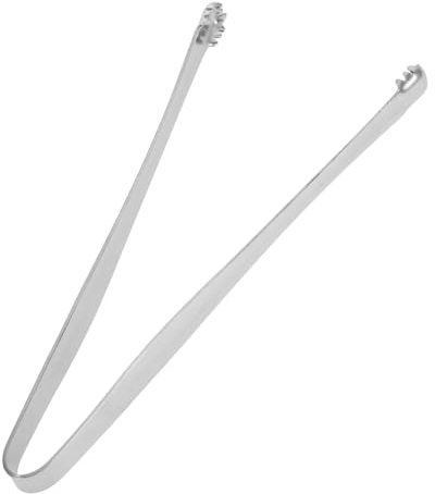 FUNOMOCYA Clips De Hielo Antideslizantes De Acero Inoxidable Duraderos Para Romper Cáscaras De Huevo Mango Uso Té y Cocina