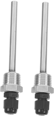 Veemoon 2pièces De Température Pour Chauffage Thermométrique Acier Inoxydable De Rechange Pour Thermomètre De Chauffe-eau Couple Thermique