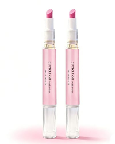 Nagelhaut-Stift & Öl-Pen, 2-in-1 Nagelöl Stift Cuticle Oil Pen, Feuchtigkeitsspendende & Stärkende Vegan Formel gegen Eingerissene Nagelhaut (2pc)