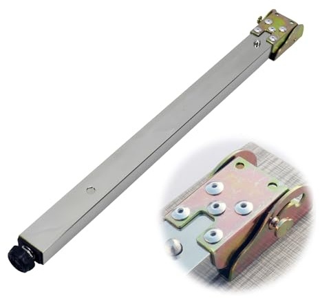 Justerbara fällbara bordsben i rostfritt stål, teleskopstång stöder 30–150 cm, push-pull matbord, skyddande fötter, perfekt för möbeluppgradering (54 cm = 21,2 tum)
