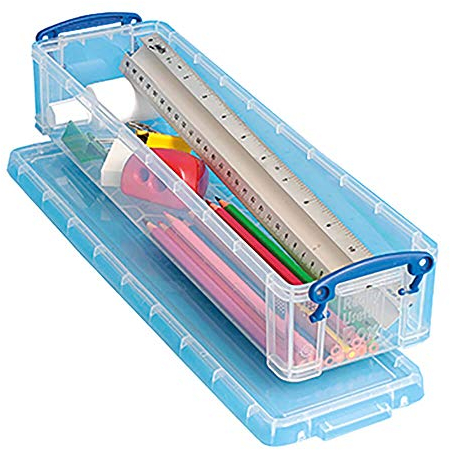 Really Useful Box Plastic Storage 1.5 Litre Clear