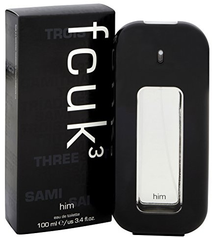 FCUK 3 Eau de Toilette homme / man, 100 ml 1er Pack(1 x 100 milliliters)