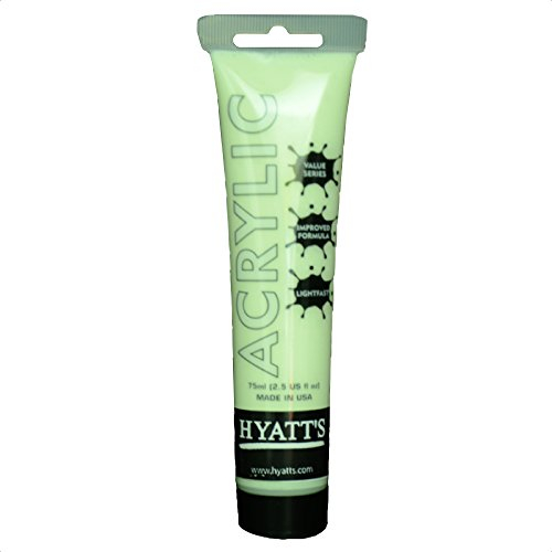 Hyatt's - Acrylfarbe - 75 ml - Nachtfarbe (nachleuchtend)