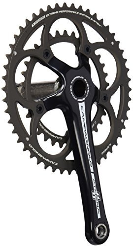 Campagnolo Athena 11-Speed 50-34 T CT Power Torque System Crankset - Black, 172.5 mm