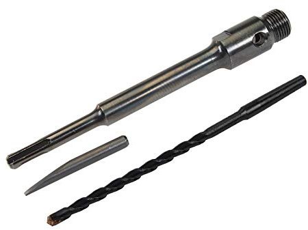 Dapetz ® 200mm SDS+ Core Drill Arbor with Ejector Drift & Pilot Drill
