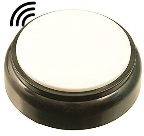 Talking Large Button Alarm Clock - Telling Time and Date for Elderly, Impaired Sight or Blind