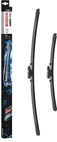 Bosch Balais d'Essuie-Glace Plats Aerotwin A156S, Longueur: 650mm/400mm − 1 Paire de Balais avant