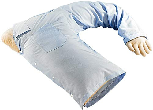 Monsterzeug Boyfriend Kissen mit Armen, Single Kuschelkissen Mann, Schulter Ersatzkissen, Hug Stützkissen, Seitenschläferkissen