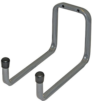 180mm Wall Mounted Twin Arm Storage Hook - Ladder Lawnmower Bike Hanging Bracket - Shed/Garage Storage Stand - Strong Corrosion Resistant Steel Frame Holder