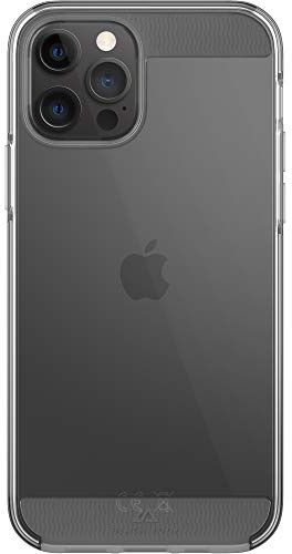 Black Rock - Hülle Air Robust Case passend für Apple iPhone 12/12 Pro I Handyhülle, Durchsichtig, Clear, Dünn (Transparent)